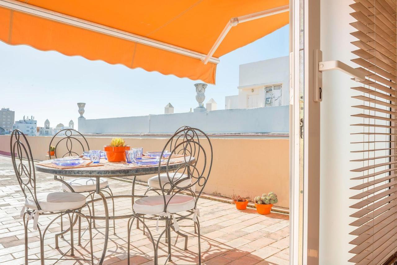 Apartmán Atico En El Centro Con Terraza Cádiz Exteriér fotografie