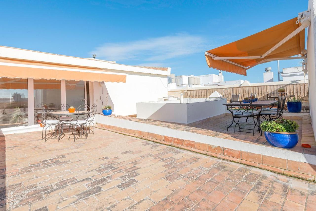 Apartmán Atico En El Centro Con Terraza Cádiz Exteriér fotografie